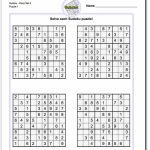 Printable Easy Sudoku | Math Worksheets | Math Worksheets, Free | Printable Sudoku Billions