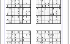 Printable Evil Sudoku Puzzles | Math Worksheets | Sudoku Puzzles | Printable Sudoku High Fives