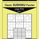 Printable Large Print Classic Sudoku Puzzles 120 Puzzles | Etsy | Printable Sudoku Classic