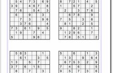 Printable Sudoku 25X25 Puzzles