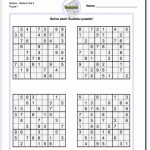Printable Sudoku   Canas.bergdorfbib.co | Printable Sudoku Difficulty Level 6