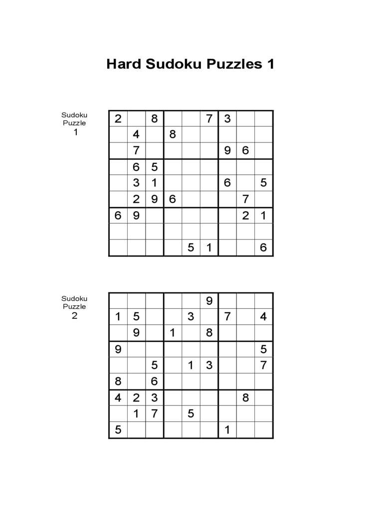 Printable Sudoku Grids - 2 Free Templates In Pdf, Word, Excel Download | Printable Sudoku Forms