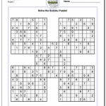 Printable Sudoku Is A Great Way To Practice Math! These Free Pdfs | Free Printable Irregular Sudoku