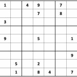 Printable Sudoku | Printable Sudoku Letters
