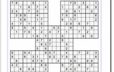 Printable Sudoku 6 Per Page Easy