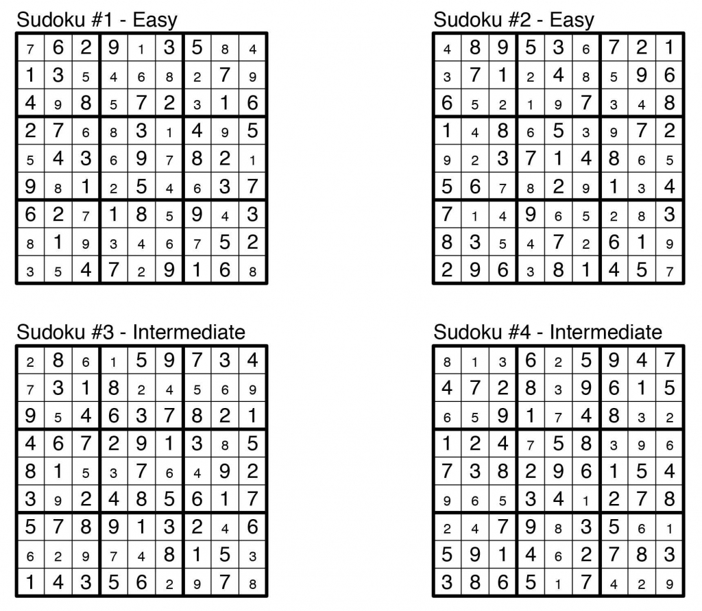 Puzzle Solutions: Issue 1: Aug. 23, 2013 – The Observer | Printable Sudoku And Solutions