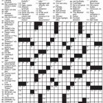 Sample Of Los Angeles Times Sunday Crossword Puzzle | Tribune | Printable La Times Sudoku