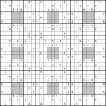 Solution Puzzles Printable Sudoku 25X25 | Printable Sudoku 25X25 Puzzles