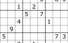 Printable Sudoku Puzzles Free 9X9