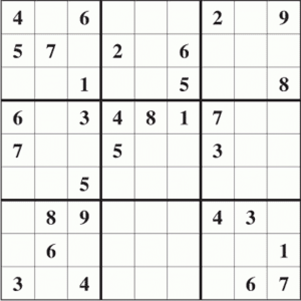 Sudoku #003 And #004 (Easy) - Free Printable Puzzles | Puzzles.ca | Printable Sudoku Ca