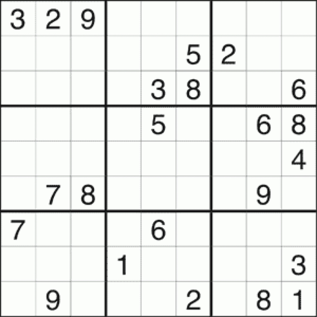 Sudoku #299 And #300 (Medium) - Free Printable Puzzles | Puzzles.ca | Printable Sudoku Ca