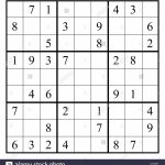 Sudoku Black And White Stock Photos & Images   Alamy | Printable Hexadecimal Sudoku