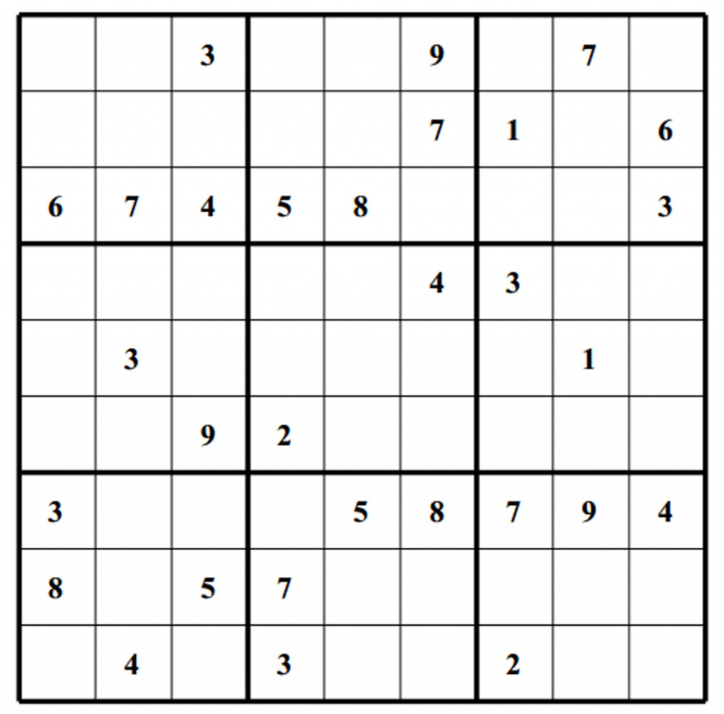 blank sudoku grid