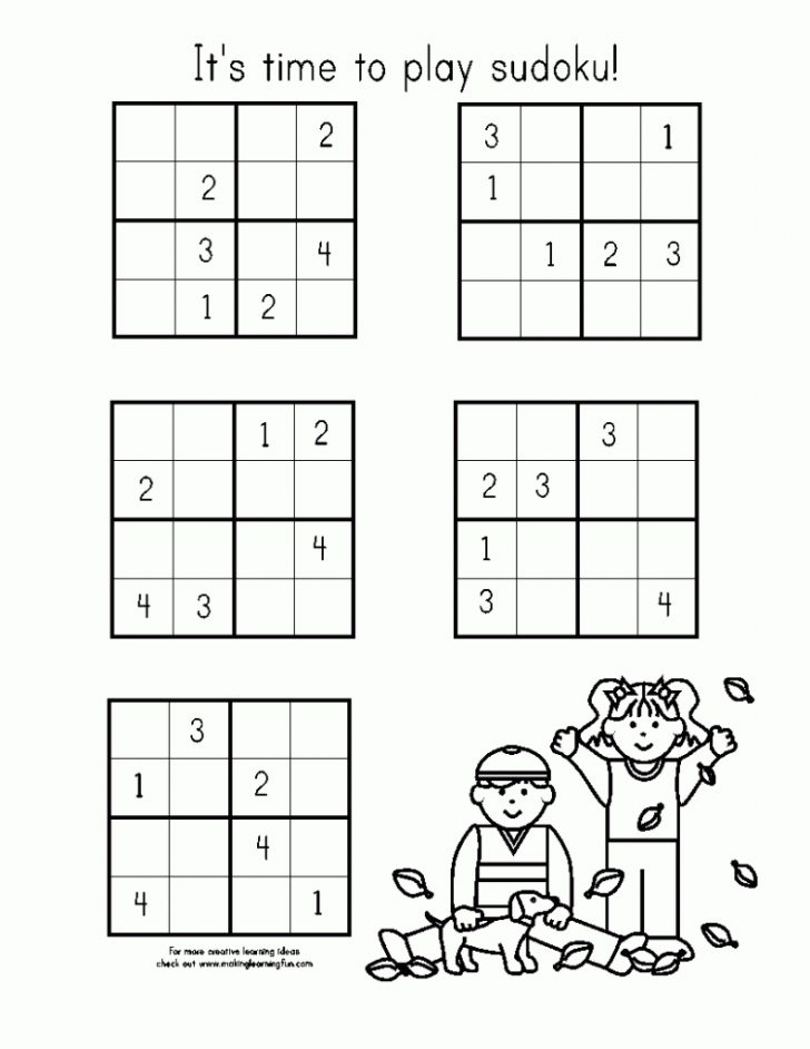 free printable lids sudoku puzzles