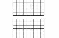 Printable Blank Sudoku 2 Per Page