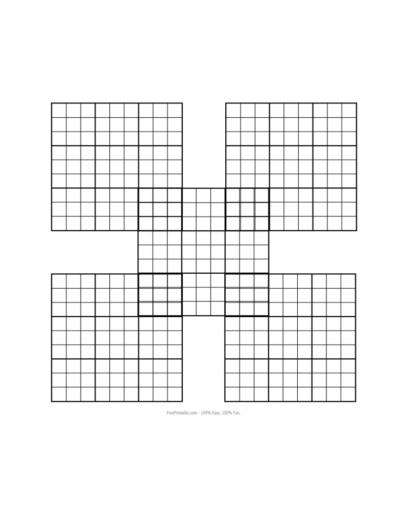 Sudoku Grid Template. Blank Sudoku Template Quotes. Blank Sudoku | Printable Giant Sudoku