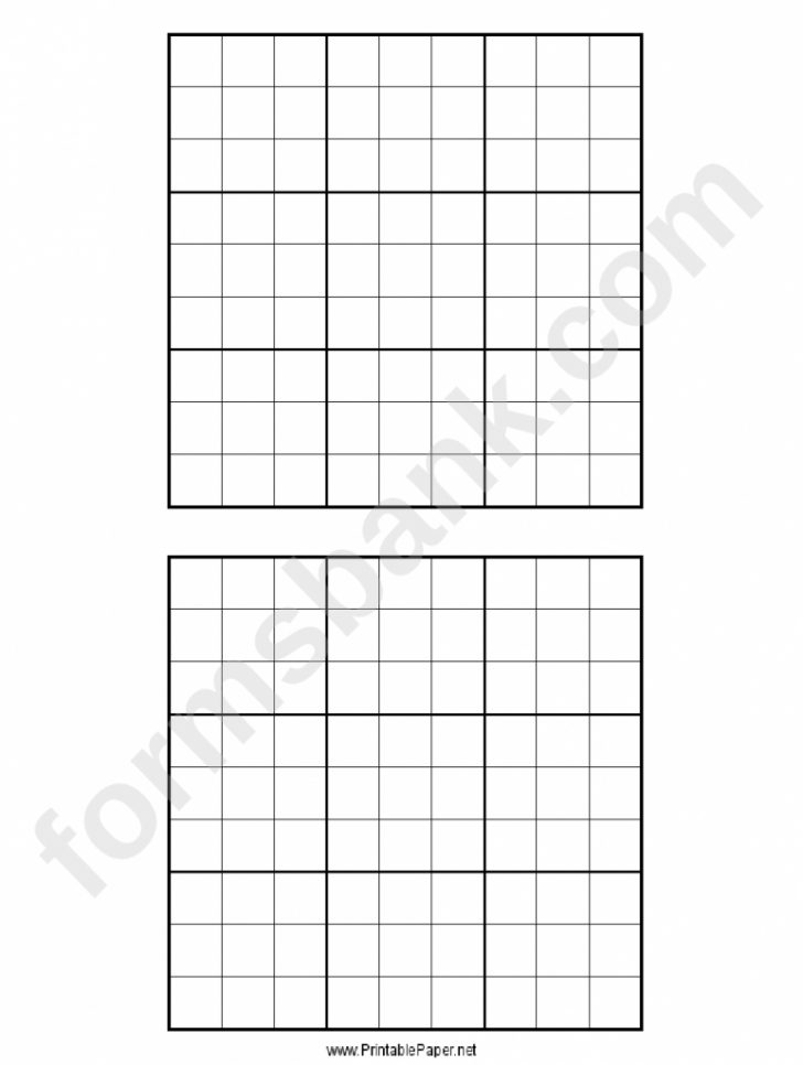 blank sudoku grid app