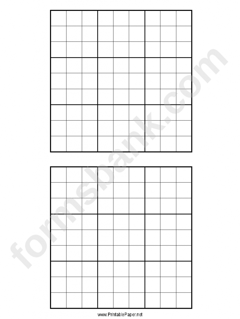 Sudoku Grid Template Printable Pdf Download | Sudoku 2X3 Printable