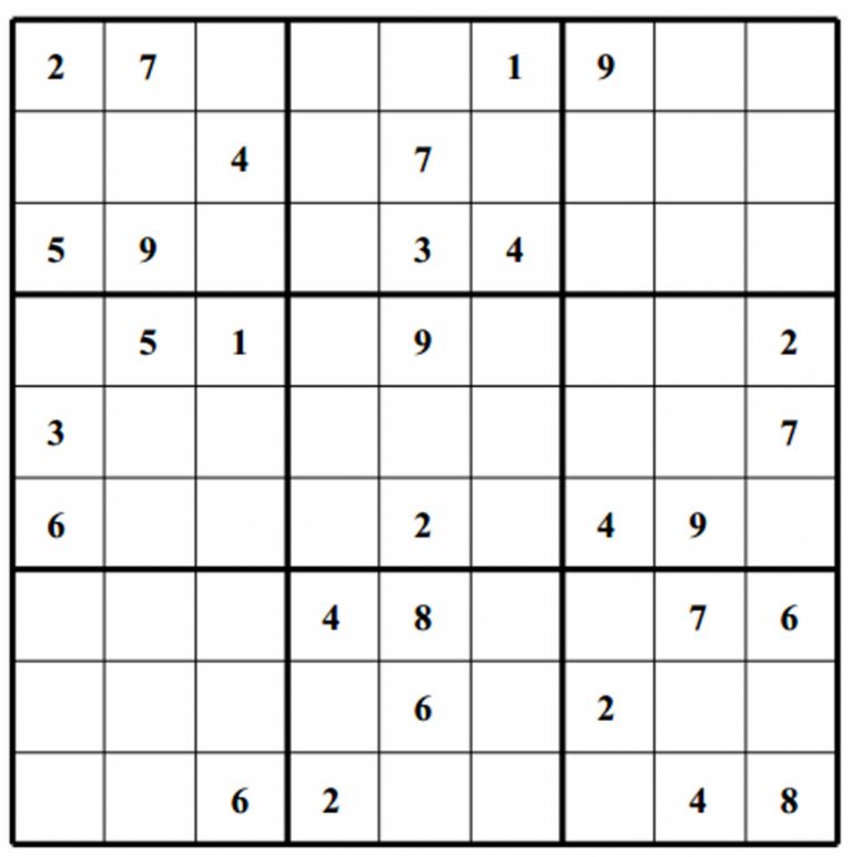 Sudoku Grids - Under.bergdorfbib.co | Printable Blank Sudoku Squares ...