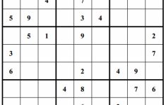 Printable Sudoku 8X8