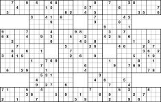 Sudoku High Fives Printable | Kiddo Shelter | Educative Puzzle For | Printable Giant Sudoku
