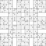 Sudoku High Fives Printable | Kiddo Shelter | Printable Samurai Sudoku Download