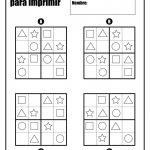 Sudoku Para Niños Para Imprimir | Sudoku | Sudoku Puzzles, Preschool | Printable Sudoku Para Imprimir