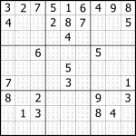 Sudoku Printable | Free, Medium, Printable Sudoku Puzzle #1 | My | Printable Sudoku 4 On A Page