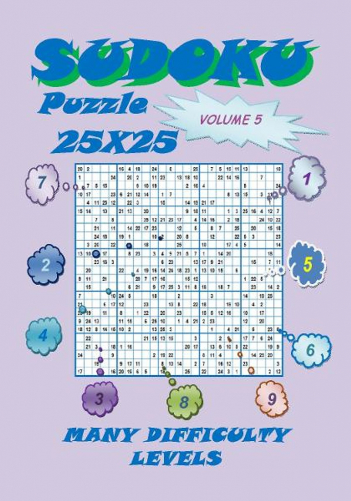 Sudoku Puzzle 25X25, Volume 5 Ebookyobitech Consulting | Printable Sudoku 25X25 Numbers