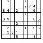 Sudoku Puzzle Sudoku Instant Download Printable Puzzle | Etsy | Printable Sudoku Puzzles Uk