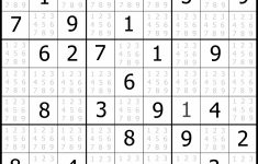 Printable Sudoku Puzzles Easy #6