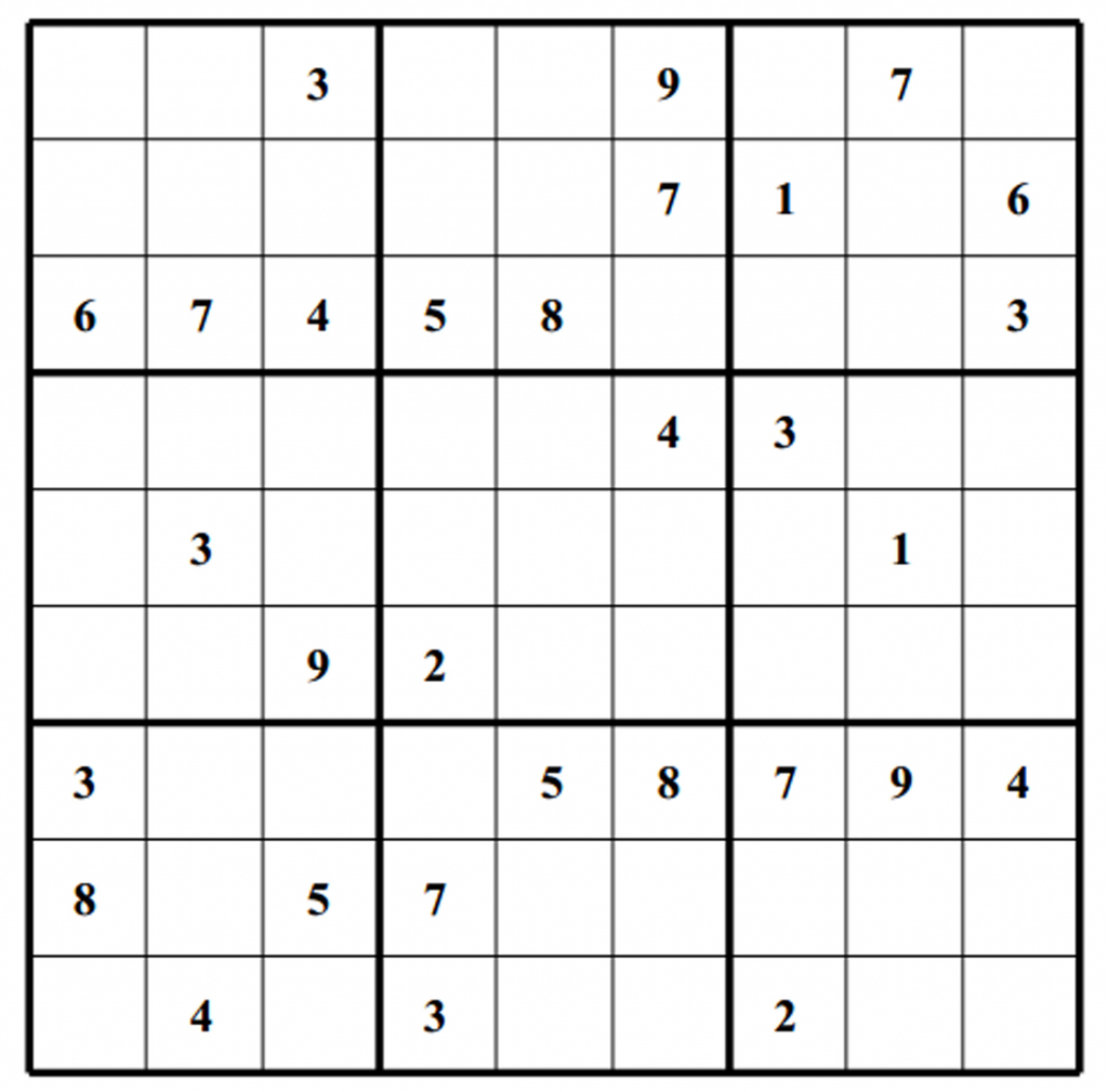 Sudoku Puzzles | Free Sudoku Puzzles | Page 2 | Printable Blank Sudoku 2 Per Page