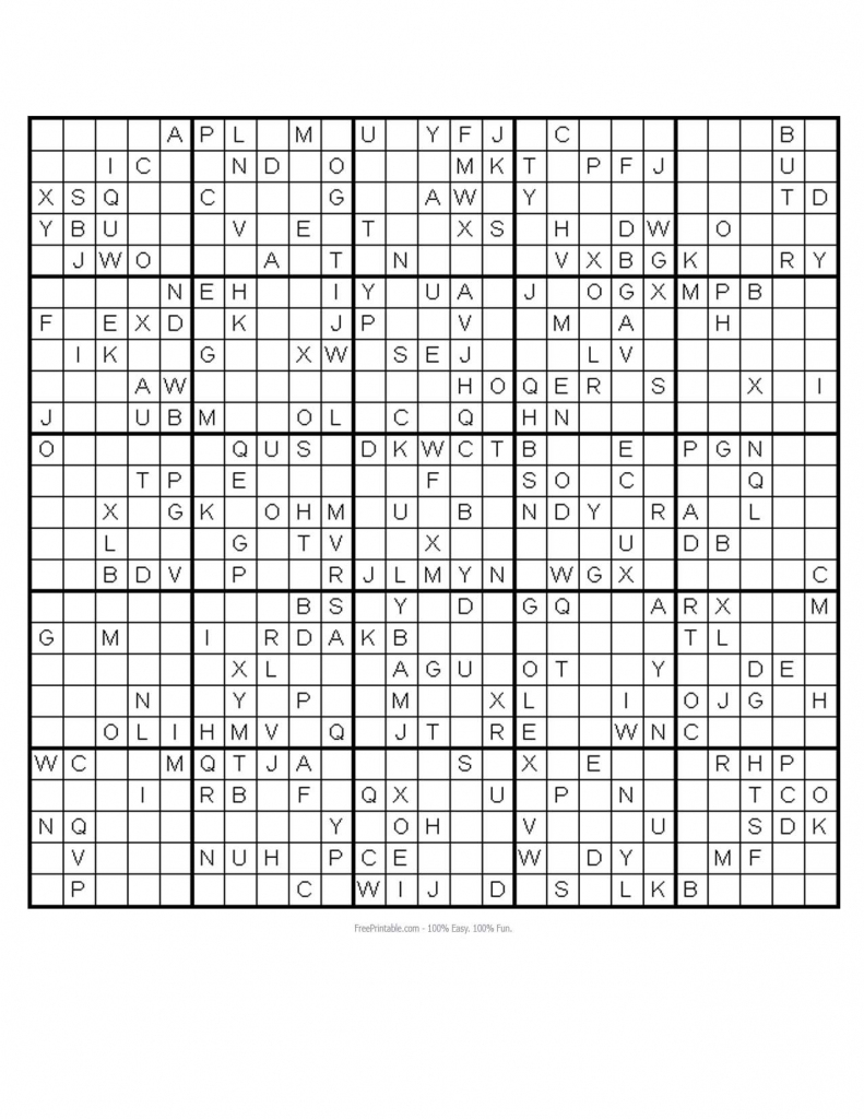 blank sudoku grid size 25x25