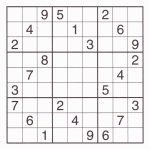 Sudoku Puzzles Printable For 5 Best Of Printable X Sudoku Puzzles | Printable Sudoku With X