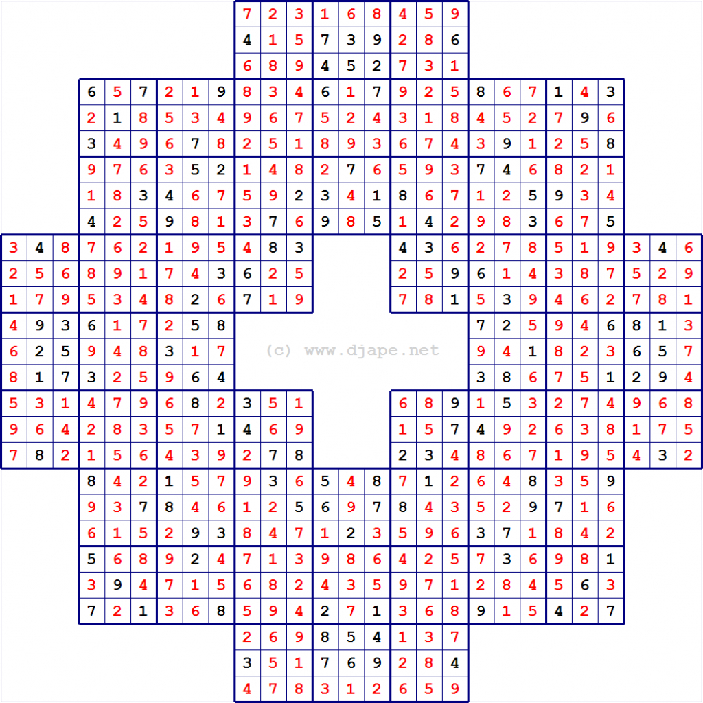 Sudoku Puzzles With Solutions Pdf | Free Printable Kingdom Sudoku