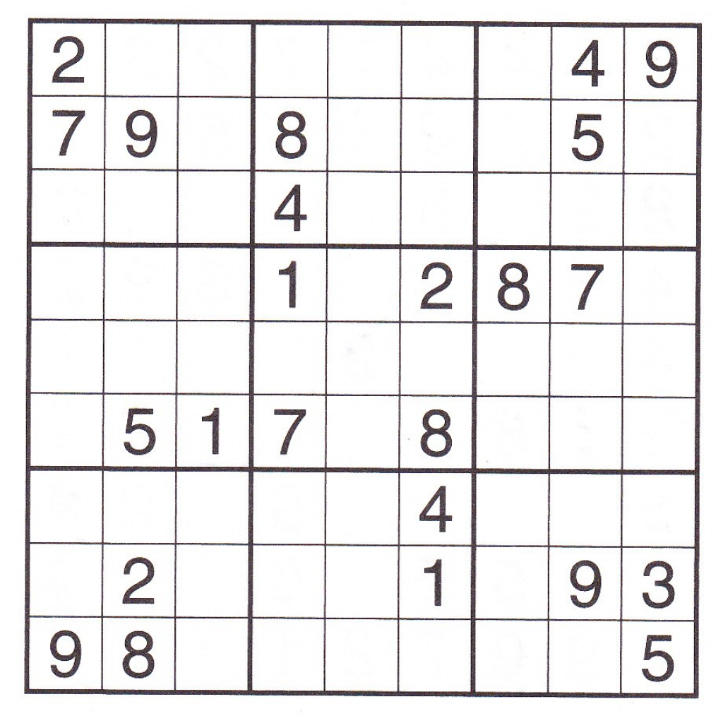 Super Challenger Sudoku Printable Puzzles Printable Sudoku Super 