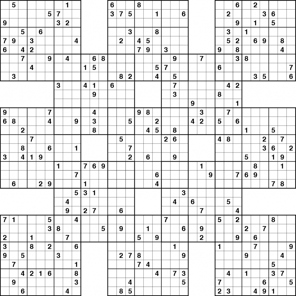 Template: Printable Sudoku Grids | Printable Large Sudoku