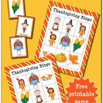 Thanksgiving Bingo {Free Printable}   Gift Of Curiosity | Free Printable Thanksgiving Sudoku