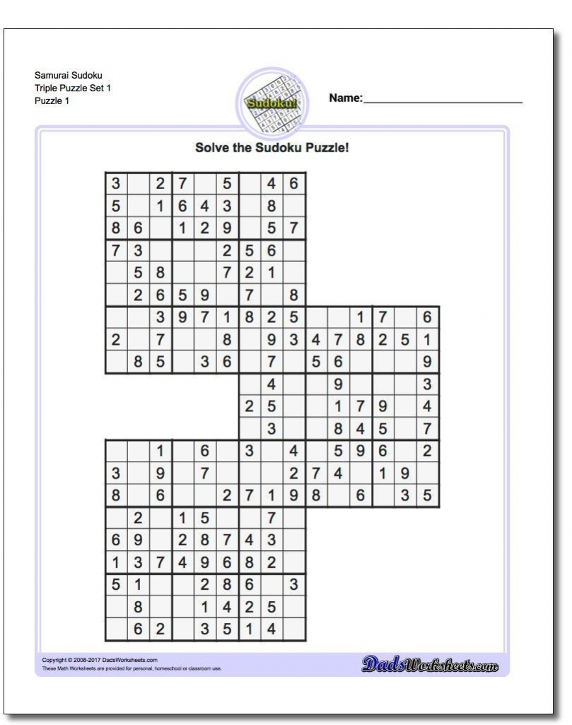 These Printable Sudoku Puzzles Range From Easy To Hard, Including | Printable Sudoku 5 In 1