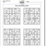 These Printable Sudoku Puzzles Range From Easy To Hard, Including | Printable Sudoku 99 Hard