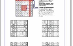 Printable Sudoku For March 16 2019