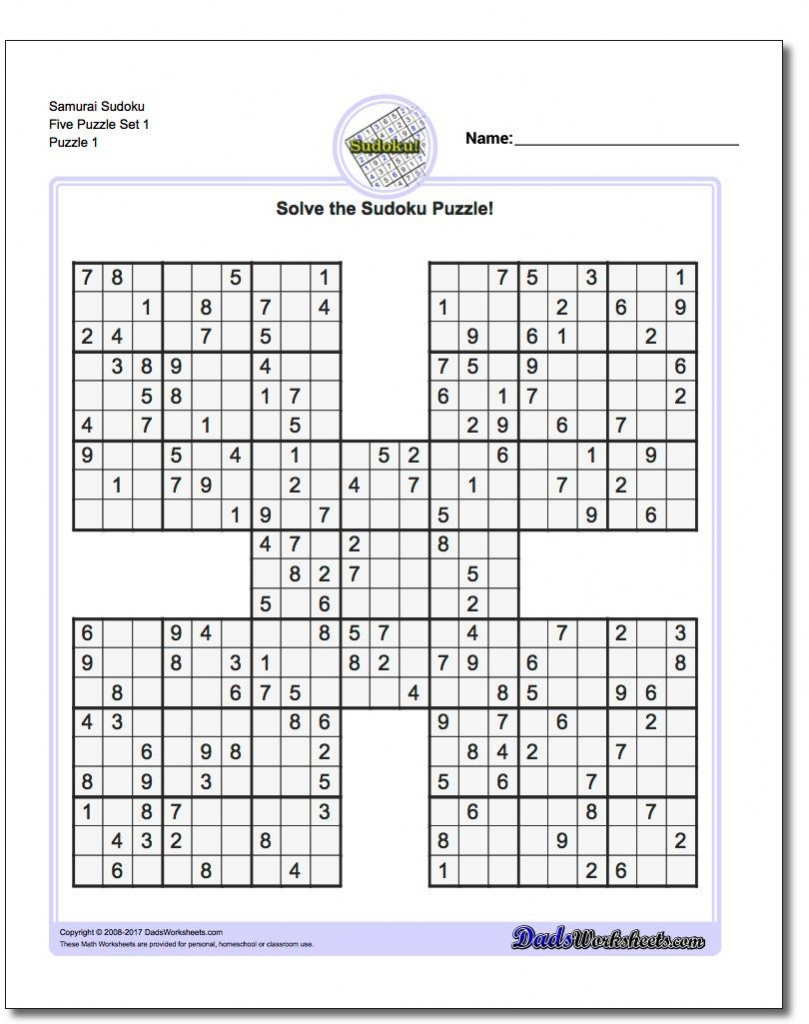 These Printable Sudoku Puzzles Range From Easy To Hard, Including | Printable Sudoku Packet