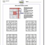 These Printable Sudoku Puzzles Range From Easy To Hard, Including | Printable Sudoku With Answer Key