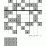 Very Easy Sudoku Puzzle To Print 7 | Free Printable Sudoku Instructions