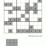 Very Hard Sudoku Puzzle To Print 4 | Printable Sudoku Very Hard