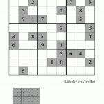 Very Hard Sudoku Puzzle To Print 5 | Printable Sudoku Puzzles Online
